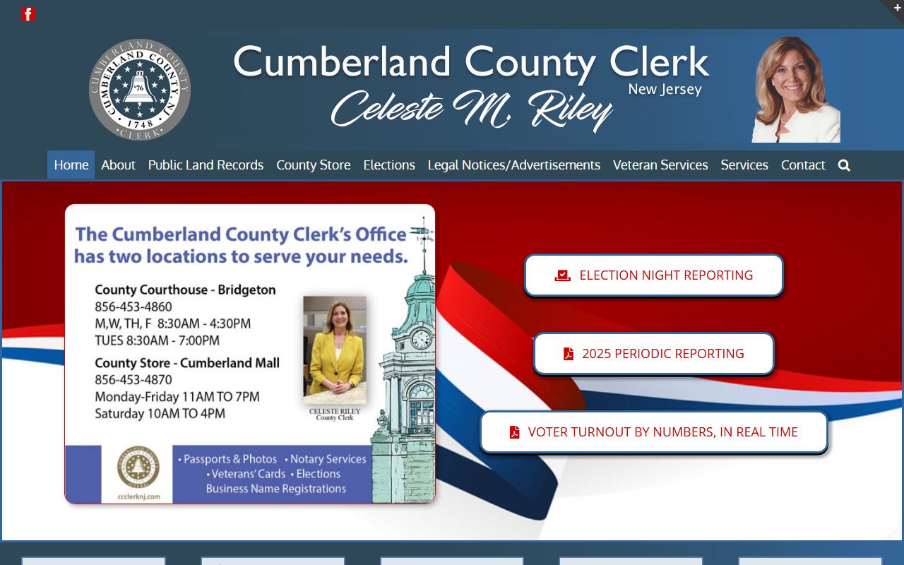 Cumberland County Clerk land records portal for people search