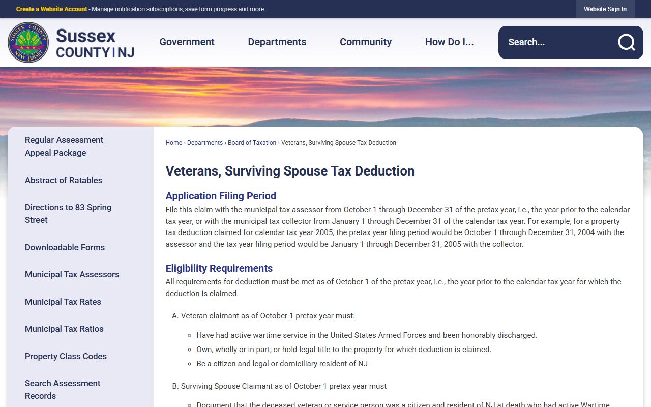 Sussex County Surrogate probate records for people search